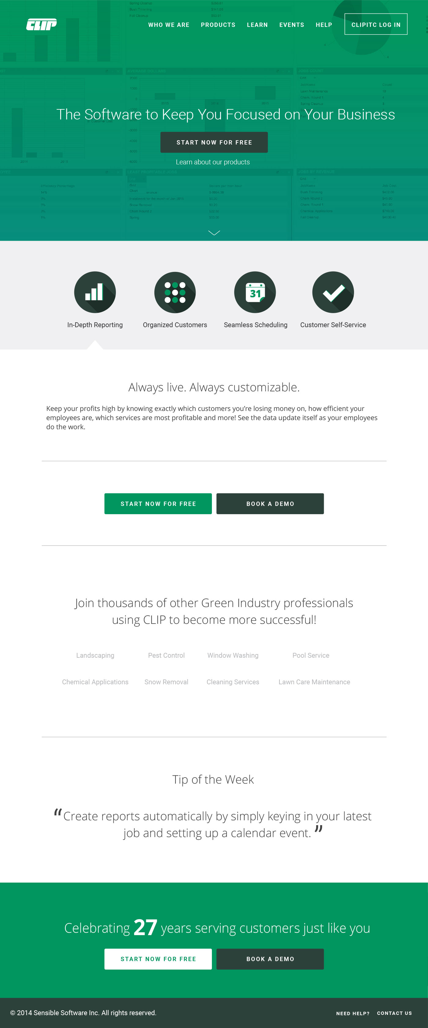 Clip Homepage